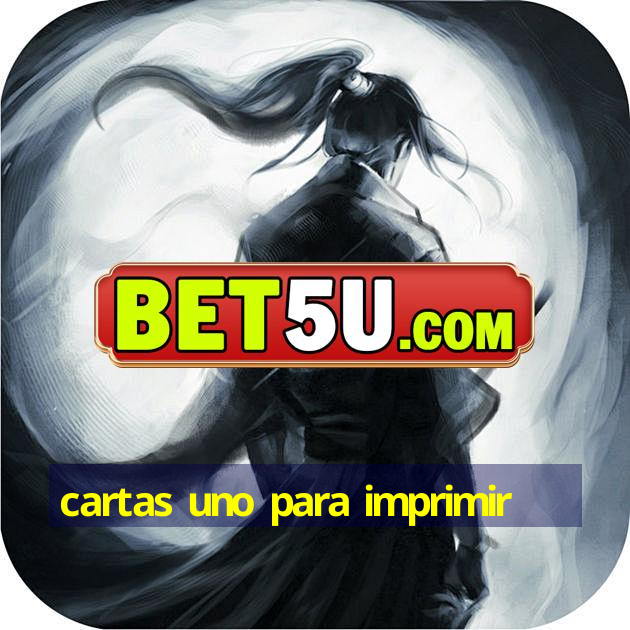 Cartas Uno Para Imprimir Ios V